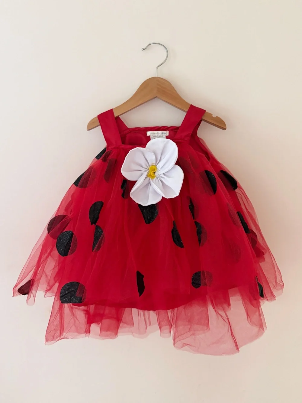 POTTERY BARN KIDS VGUC Baby Ladybug Tulle Costume Dress